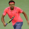 Jo-Wilfried Tsonga abandonne contre Novak Djokovic en quarts de finale du neuvième jour de l'US Open 2016, à New York le 6 septembre 2016.