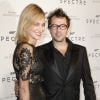 Pauline Lefèvre (robe Jitrois) et son mari Julien Ansault - Avant-première du film "007 Spectre" au Grand Rex à Paris, le 29 octobre 2015.