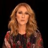 Céline Dion dans une courte vidéo pour l'appel du Québec. Octobre 2016.