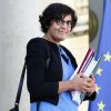 Myriam El Khomri - Sortie du conseil des ministres du 5 octobre 2016 à Paris au palais de l'Elysée. © Stéphane Lemouton / Bestimage