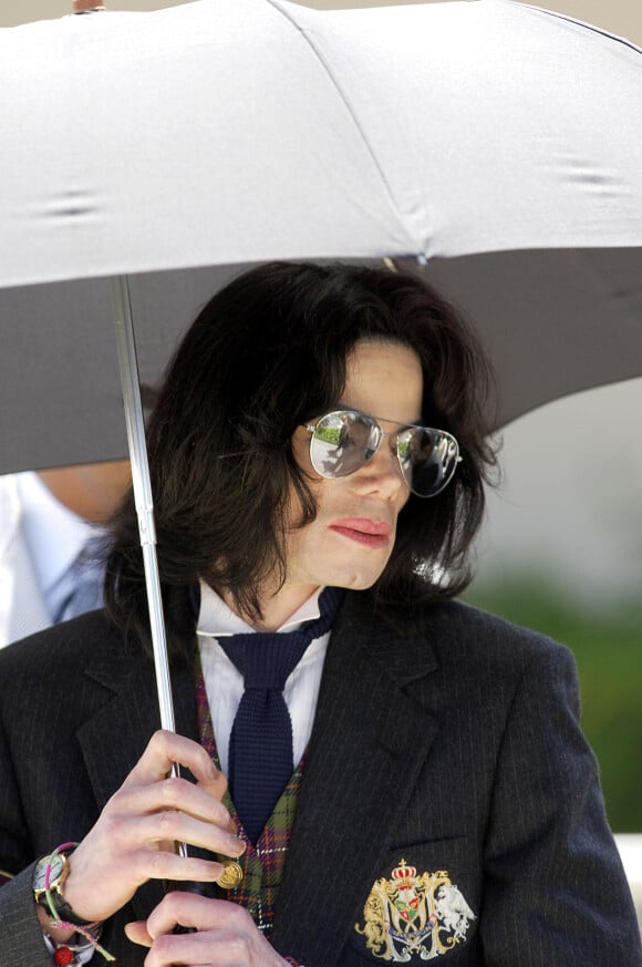 Michael Jackson à Santa Maria en juin 2005.