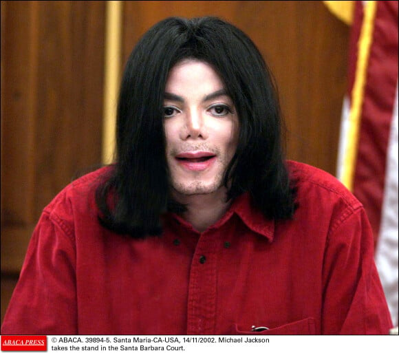 Michael Jackson à Santa Barbara en novembre 2002.