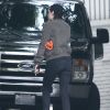 Exclusif - St. Vincent (Annie Clark) dépose en voiture sa petite amie Kristen Stewart au Chateau Marmont à Hollywood, le 30 octobre 2016.