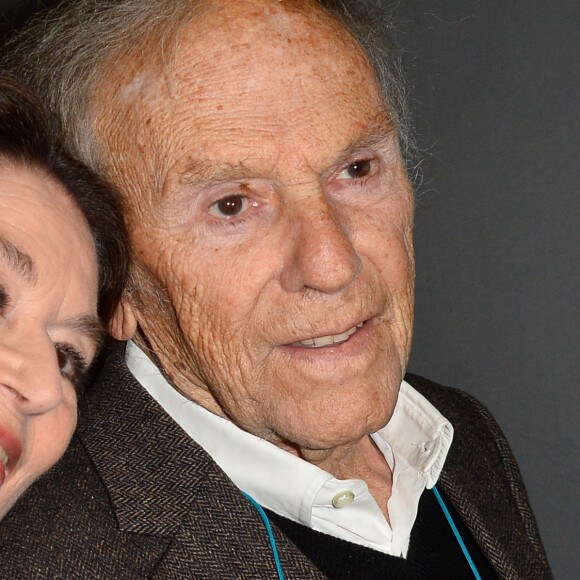 Anouk Aimée et Jean-Louis Trintignant - People à la projection du film "Un homme et une femme" en version restaurée, pour fêter les 50 ans du film ainsi que les 13 ans de Sophie Dulac Distribution au cinéma L'Arlequin, à Paris, le 6 novembre 2016. © Coadic Guirec/Bestimage