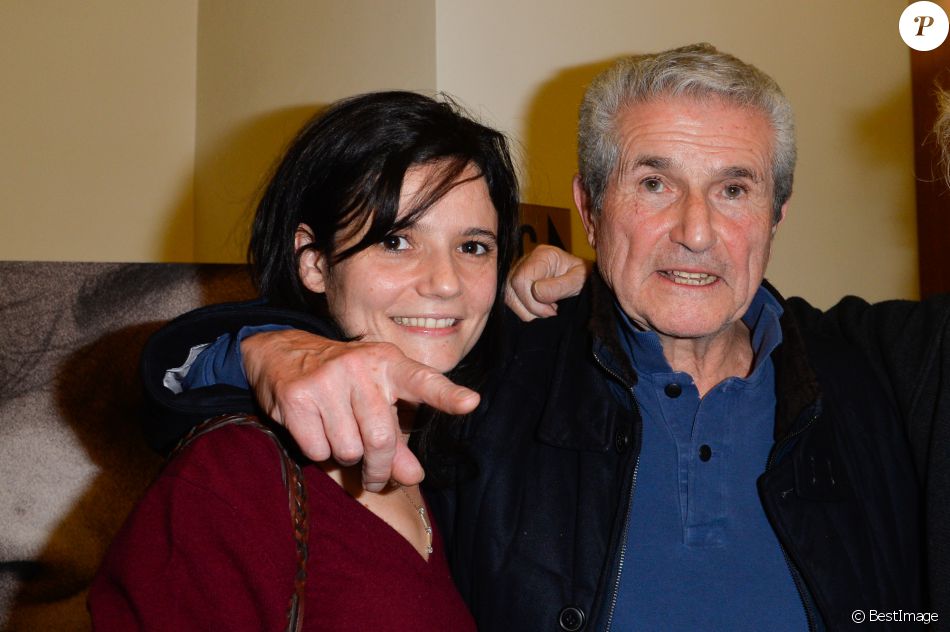 Un Homme Et Une Femme Distribution Salomé Lelouch et Claude Lelouch - People à la projection du film Un