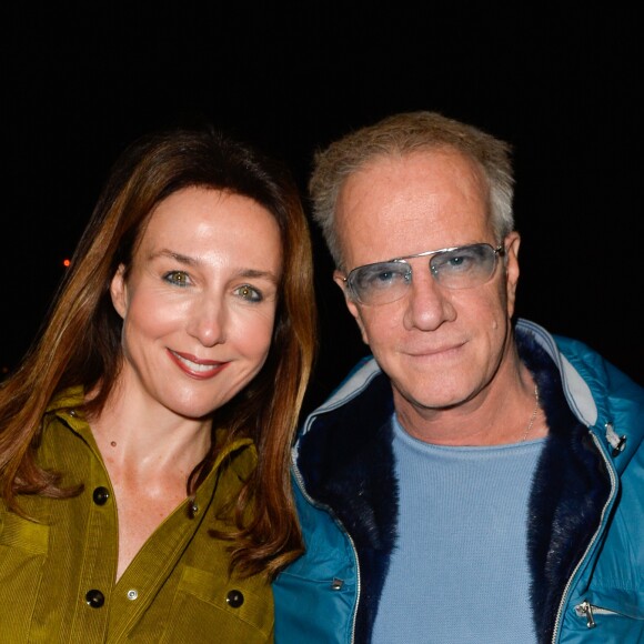 Elsa Zylberstein et Christophe Lambert - People à la projection du film "Un homme et une femme" en version restaurée, pour fêter les 50 ans du film ainsi que les 13 ans de Sophie Dulac Distribution au cinéma L'Arlequin, à Paris, le 6 novembre 2016. © Coadic Guirec/Bestimage