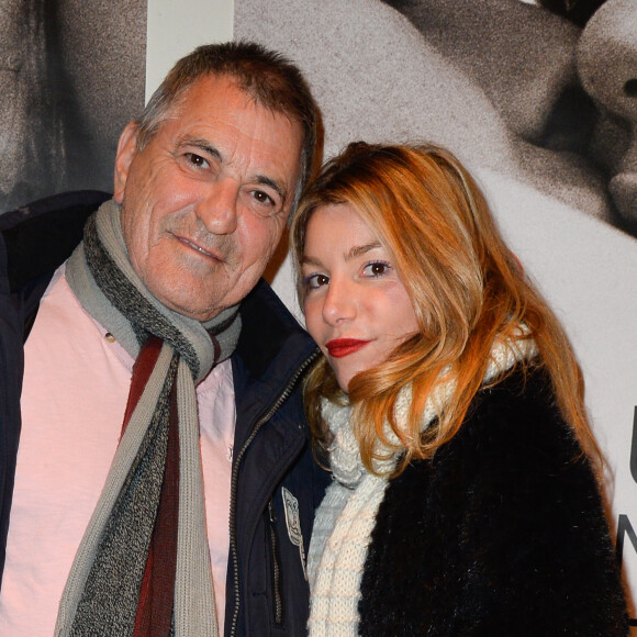 Jean-Marie Bigard et et sa femme Lola Marois (Lola Bigard) - People à la projection du film "Un homme et une femme" en version restaurée, pour fêter les 50 ans du film ainsi que les 13 ans de Sophie Dulac Distribution au cinéma L'Arlequin, à Paris, le 6 novembre 2016. © Coadic Guirec/Bestimage