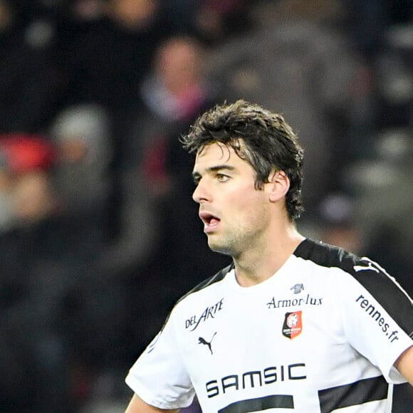 Yoann Gourcuff lors du match Psg-Rennes au Parc des Princes à Paris le 6 novembre 2016 (victoire 4-0 du PSG).