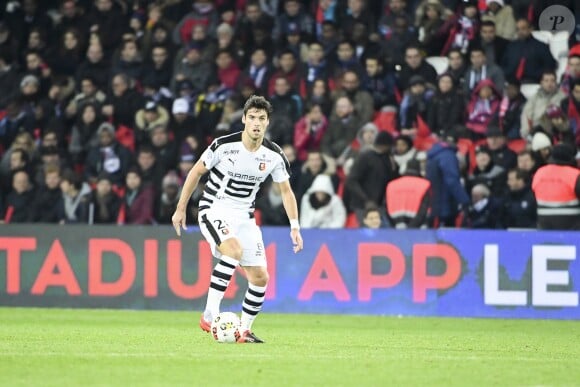Yoann Gourcuff lors du match Psg-Rennes au Parc des Princes à Paris le 6 novembre 2016 (victoire 4-0 du PSG).