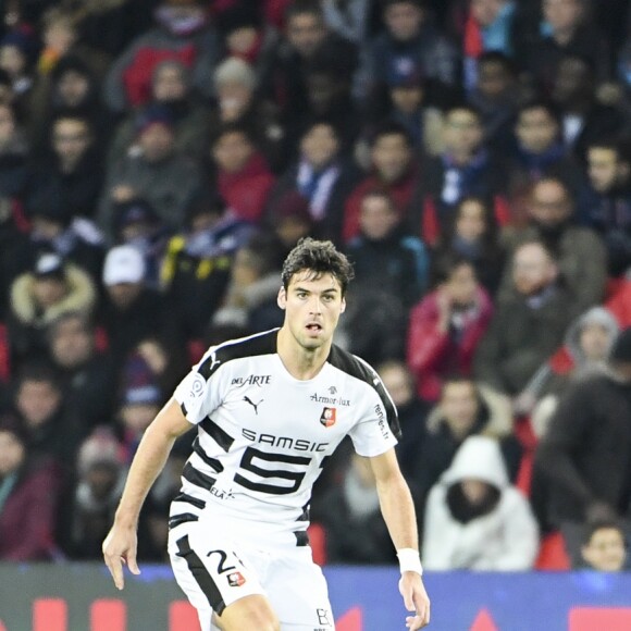 Yoann Gourcuff lors du match Psg-Rennes au Parc des Princes à Paris le 6 novembre 2016 (victoire 4-0 du PSG).