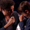 Simon fond en larmes et fait pleurer Hélèné Sagara et Kamel Ouali - "Incroyable Talent 2016" sur M6. Le 8 novembre 2016.