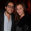 Thomas Hollande et sa compagne Emilie Broussouloux à la soirée de remise des prix du guide Fooding 2017 à la Cathédrale Américaine de Paris le 7 novembre 2016.