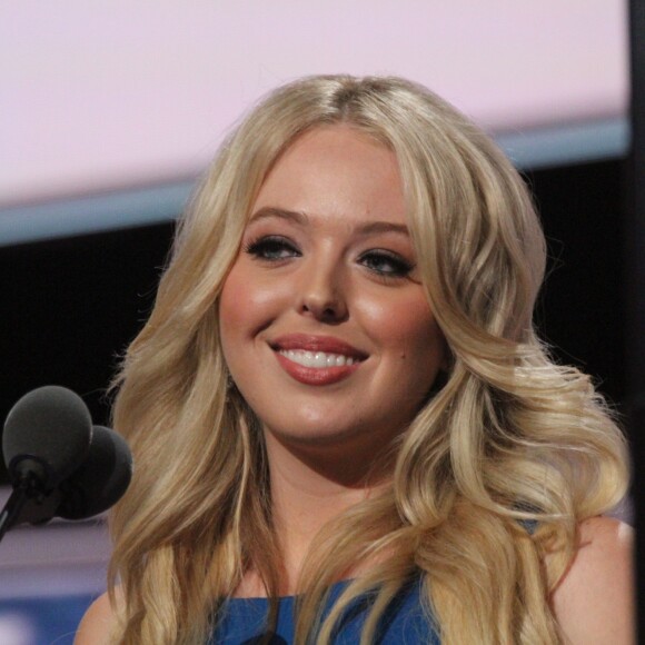 Tiffany Trump, la fille de Donald Trump lors du 2ème jour de la convention républicaine à Cleveland, le 19 juillet 2016.