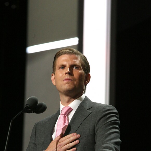 Eric Trump - Troisième jour de la Convention des Républicains à Cleveland. Le 20 juillet 2016