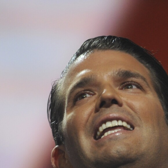 Donald Trump Jr. - Deuxième jour de la Convention des Républicains à Cleveland. Le 19 juillet 2016