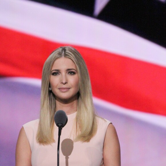 Ivanka Trump à la convention nationale du Parti républicain à Cleveland, le 21 juillet 2016.