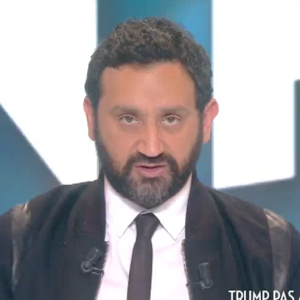 Cyril Hanouna a fait évacuer le plateau de "Touche pas à mon poste" (C8) afin de dénoncer la politique de Donald Trump. Le 9 novembre 2016.