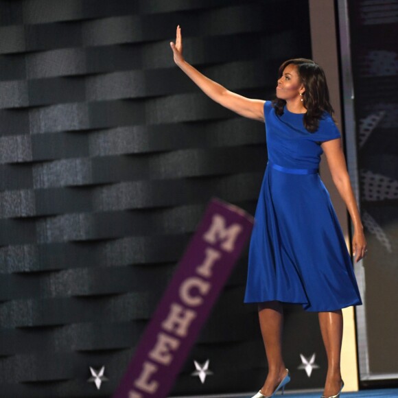Michelle Obama lors de la Convention des Démocrates à Philadelphie, le 26 juillet 2016.