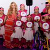 Paris Hilton rend visite aux enfants d'un hôpital à Mexico le 10 novembre 2016
