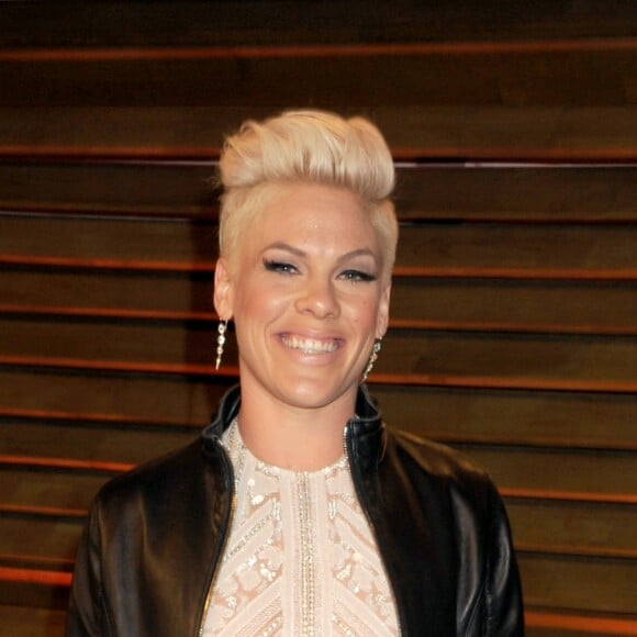la chanteuse Pink - People à la soirée Vanity fair après les Oscars 2014 à West Hollywood. Le 2 mars 2014