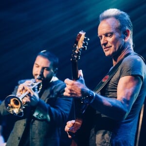 Sting lors du concert de réouverture du Bataclan, le 12 novembre 2016. Photo © Boris Allin