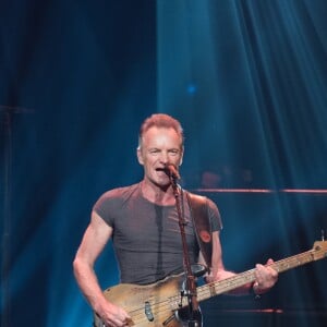 Sting lors du concert de réouverture du Bataclan, le 12 novembre 2016. Photo © David Wolff