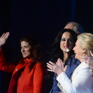 Katy Perry en concert pour la campagne de Hillary Clinton à Philadelphie le 5 novembre 2016.