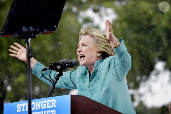 Meeting d'Hillary Clinton, candidate démocrate à l'élection présidentielle américaine, à Pembroke Pines en Floride le 5 novembre 2016.