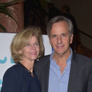 Bernard de La Villardière et sa femme Anne - 24ème Gala de l'Espoir du Comité de Paris de la Ligue contre le Cancer, au profit de la recherche contre le cancer au Théâtre du Châtelet à Paris, le 14 novembre 2016. © Gorassini Giancarlo