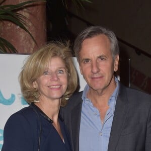 Bernard de La Villardière et sa femme Anne - 24ème Gala de l'Espoir du Comité de Paris de la Ligue contre le Cancer, au profit de la recherche contre le cancer au Théâtre du Châtelet à Paris, le 14 novembre 2016. © Gorassini Giancarlo