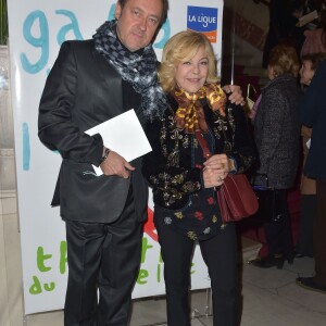 Nicoletta et son mari Jean-Christophe Molinier - 24ème Gala de l'Espoir du Comité de Paris de la Ligue contre le Cancer, au profit de la recherche contre le cancer au Théâtre du Châtelet à Paris, le 14 novembre 2016. © Gorassini Giancarlo
