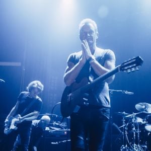 Sting lors du concert de réouverture du Bataclan, le 12 novembre 2016. Photo © Boris Allin