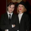 Emmanuel Delpech et sa compagne Justine Lamirand - People au défilé Haute Couture Dany Atrache Printemps-Eté 2016 à la Mairie du 4ème arrondissement à Paris, le 25 janvier 2016. © CVS/Veeren/Bestimage