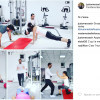 Justin Gey en pleine séance de sport avec... Tiffany, la femme de Thomas ? Photo de son compte Instagram, partagée en octobre 2016