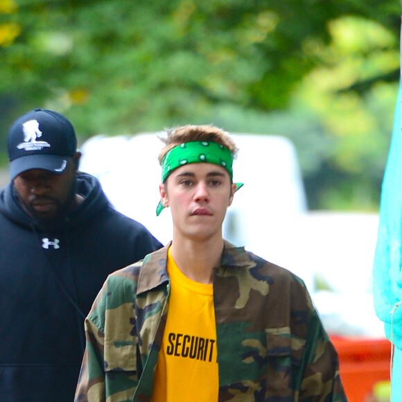 Justin Bieber est allé faire une pause en se promenant à Londres le 14 octobre 2016.