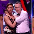 Julien Lepers éliminé, et Silvia - "Danse avec les stars 7" sur TF1. Le 10 novembre 2016.