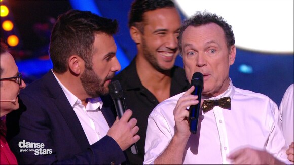Julien Lepers éliminé - "Danse avec les stars 7" sur TF1. Le 10 novembre 2016.