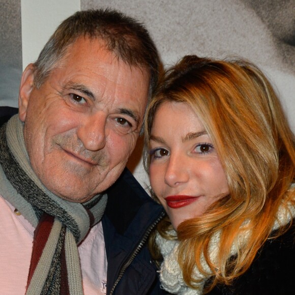 Jean-Marie Bigard et et sa femme Lola Marois (Lola Bigard) - People à la projection du film "Un homme et une femme" en version restaurée, pour fêter les 50 ans du film ainsi que les 13 ans de Sophie Dulac Distribution au cinéma L'Arlequin, à Paris, le 6 novembre 2016. © Coadic Guirec/Bestimage  People attending "Un Homme et Une Femme" screening for its 50th Anniversary at l'Arlequin cinema on November 6th, 2016 in Paris, France. © Coadic Guirec/Bestimage06/11/2016 - Paris