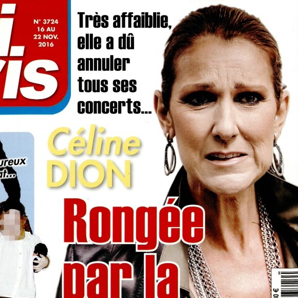 Couverture du magazine "Ici Paris" daté du 16 novembre 2016
