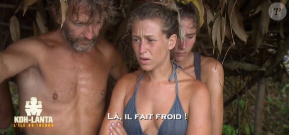 Benoît et Candice - "Koh-Lanta, L'île au trésor", le 18 novembre 2016 sur TF1.