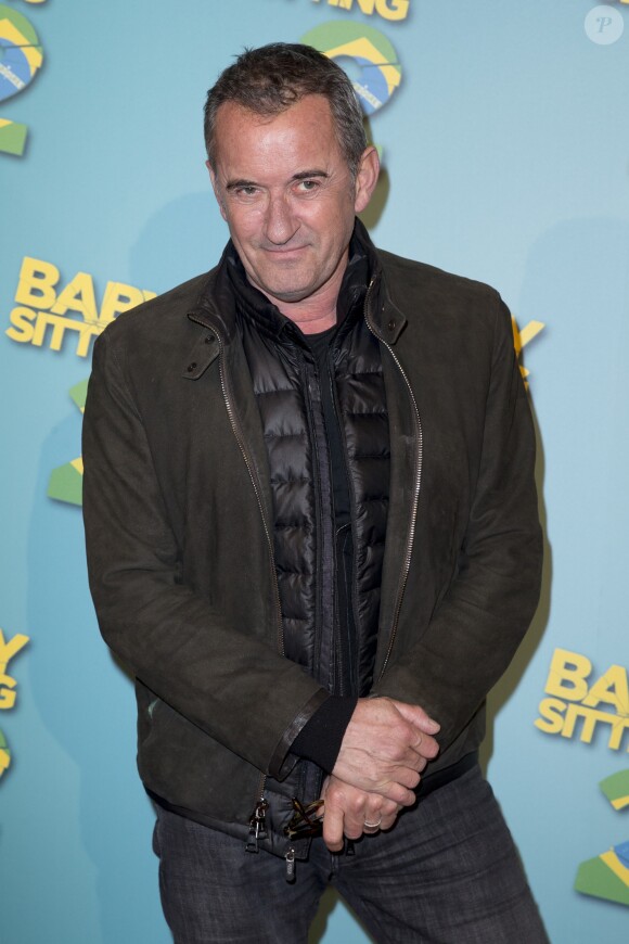 Christophe Dechavanne - Avant-première du film "Babysitting 2" au Gaumont Opéra à Paris, le 23 novembre 2015. © Olivier Borde/Bestimage