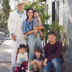 Taboo des Black Eyed Peas a publié une photo de sa famille sur sa page Instagram, le 17 novembre. Il a récement révélé s'être battu contre un cancer des testicules.