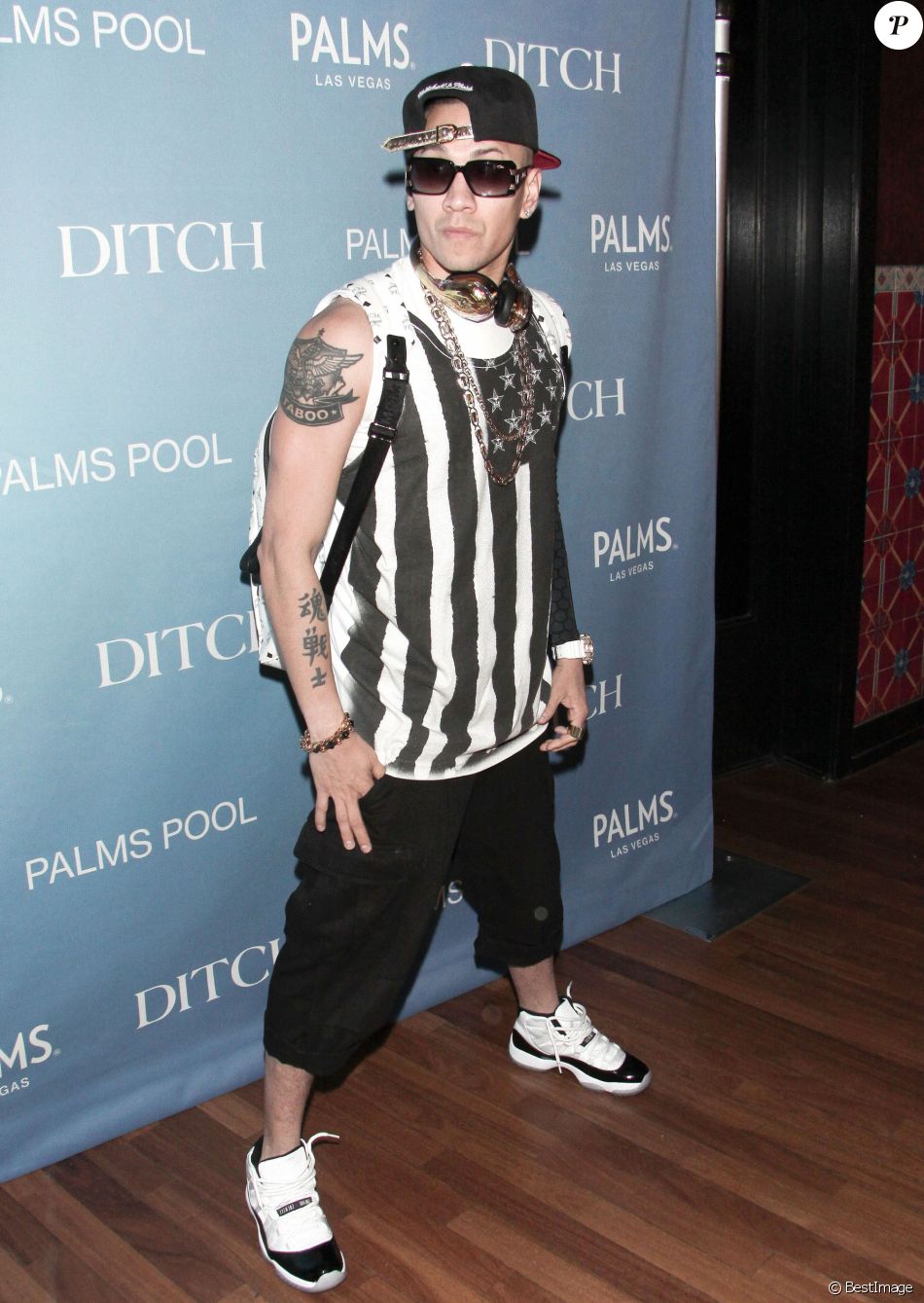 Taboo &quot;Black Eyed Peas&quot; a la soiree &quot;Ditch Fridays&quot; a l&#039;hotel et casino &quot;The Palms&quot; a Las Vegas, le 17 mai 2013