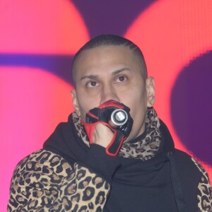 Taboo des Black Eyed Peas à la Soiree Radio FG au Grand Palais a Paris, le 21 fevrier 2013