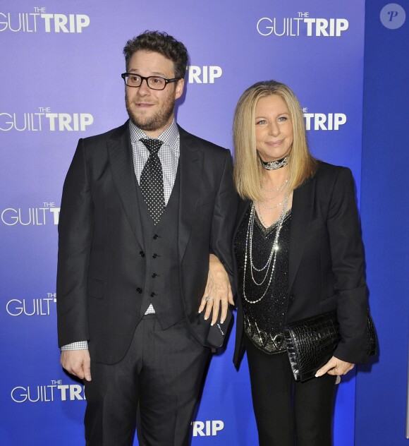 Seth Rogen, Barbra Streisand - Premiere du film "The Guilt Trip" a Westwood, le 11 décembre 2012.  The Guilt Trip Premiere Held at The Regency Village Theatre in Westwood,, CA on Dec 11th, 2012.11/12/2012 - Westwood