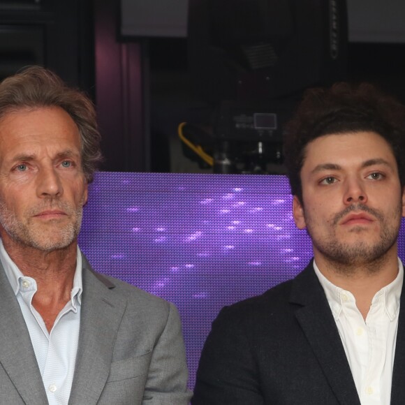 Exclusif - Stéphane Freiss et Kev Adams - Dîner de gala au profit de l'association "Princesse Margot", dont Muriel Hattab est la présidente et qui a été créée après le décès de sa fille, au Pavillon Royal à Paris. Le 14 Novembre 2016. © Denis Guignebourg / BestImage