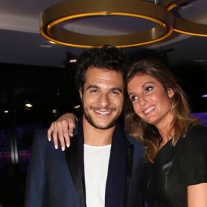 Exclusif - Amir Haddad et Caroline Ithurbide - Dîner de gala au profit de l'association "Princesse Margot", dont Muriel Hattab est la présidente et qui a été créée après le décès de sa fille, au Pavillon Royal à Paris. Le 14 Novembre 2016. © Denis Guignebourg / BestImage