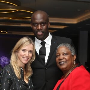 Exclusif - Léa Drucker, Pascal Gentil et Firmine Rcihard - Dîner de gala au profit de l'association "Princesse Margot", dont Muriel Hattab est la présidente et qui a été créée après le décès de sa fille, au Pavillon Royal à Paris. Le 14 Novembre 2016. © Denis Guignebourg / BestImage