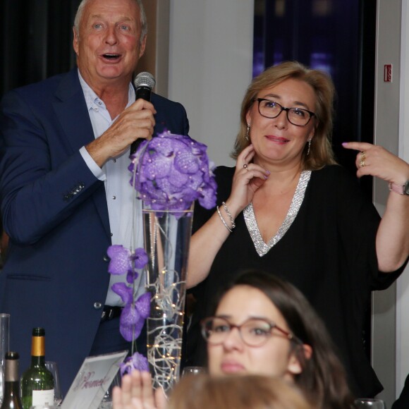 Exclusif - Christian Courtin (PDG Clarins) - Dîner de gala au profit de l'association "Princesse Margot", dont Muriel Hattab est la présidente et qui a été créée après le décès de sa fille, au Pavillon Royal à Paris. Le 14 Novembre 2016. © Denis Guignebourg / BestImage