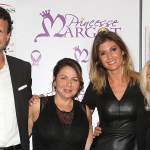 Exclusif - Boris Ehrgott, Muriel Hattab, Caroline Ithurbide et Martine Vidal - Dîner de gala au profit de l'association "Princesse Margot", dont Muriel Hattab est la présidente et qui a été créée après le décès de sa fille, au Pavillon Royal à Paris. Le 14 Novembre 2016. © Denis Guignebourg / BestImage